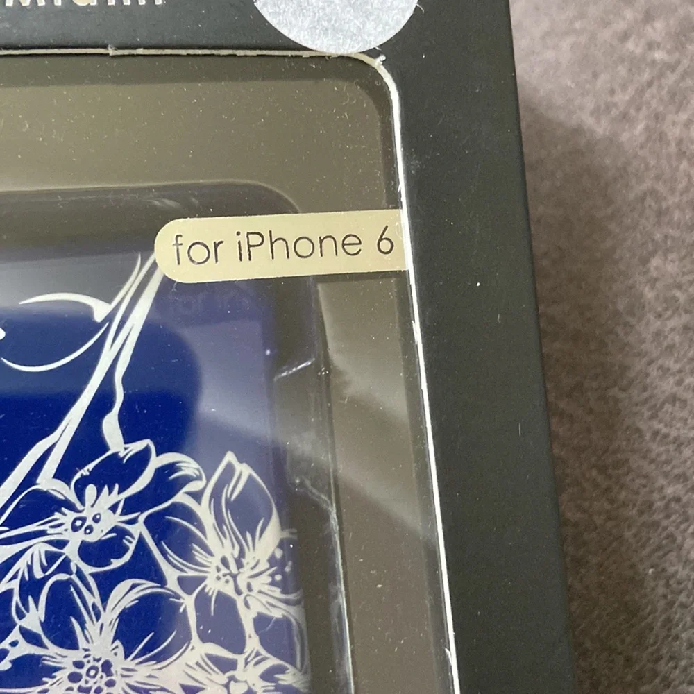 NIB Gresso Indigo Collection IPhone 6 Case